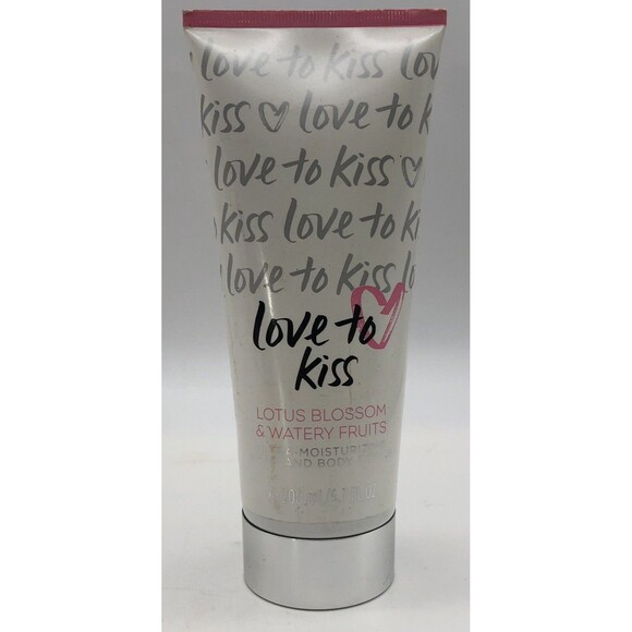 Victoria's Secret Other - Victoria’s Secret Love To Kiss Lotus Blossom & Watery Fruits Hand and body cream